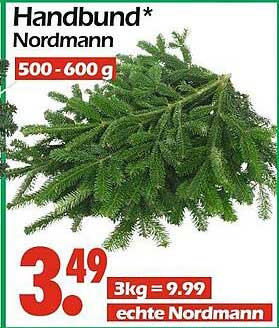 Handbund Nordmann (500-600 g)