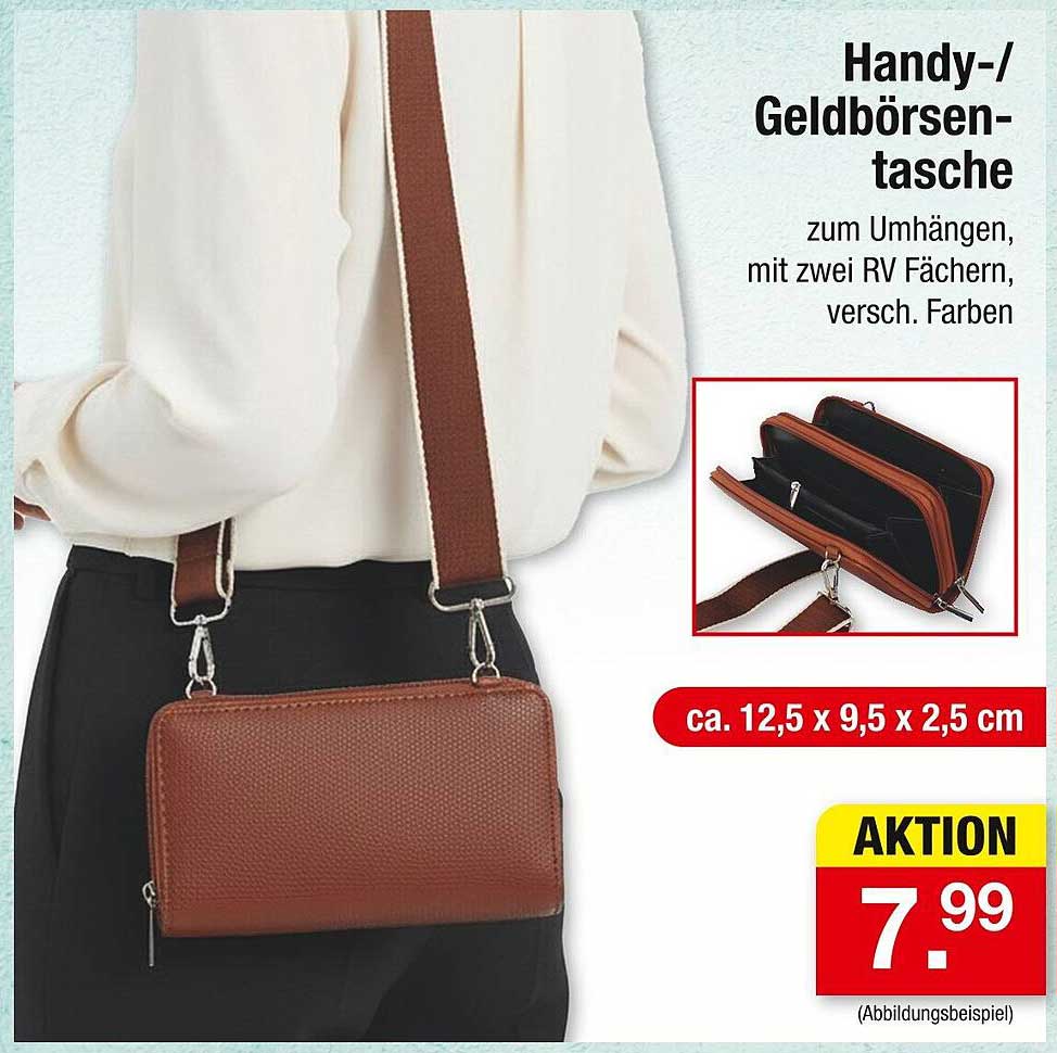 Handy-/Geldbörsen-tasche zum Umhängen