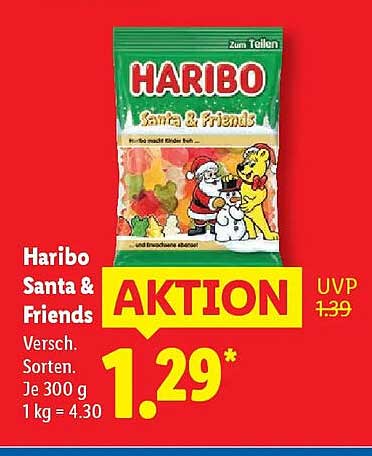 Haribo Santa & Friends