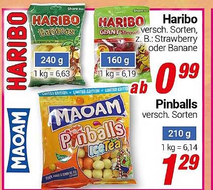 Haribo und Maoam Süßwaren – Vielfalt für jeden Geschmack