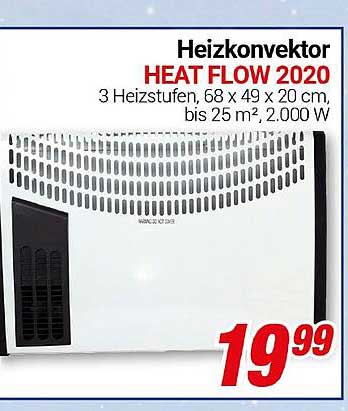 Heizkonvektor HEAT FLOW 2020