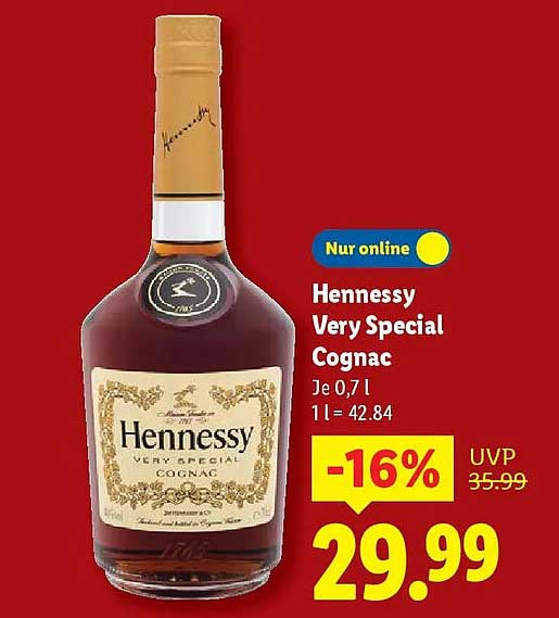 Hennessy Very Special Cognac 0,7 l