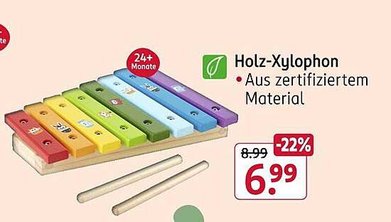 Holz-Xylophon - Aus zertifiziertem Material