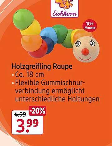 Holzgreifling Raupe