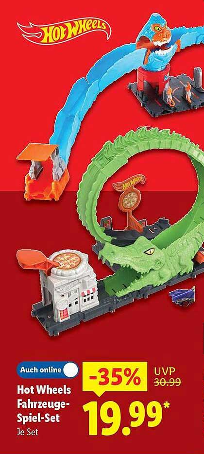 Hot Wheels Fahrzeug-Spiel-Set