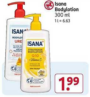 Isana Bodylotion 300 ml