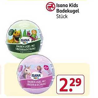 Isana Kids Badekugel mit Überraschung