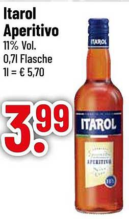 Itarol Aperitivo - Erfrischend und vielseitig