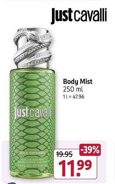 Just Cavalli Body Mist 250 ml - Wild Orchard