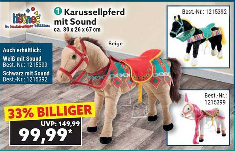 Karussellpferd mit Sound