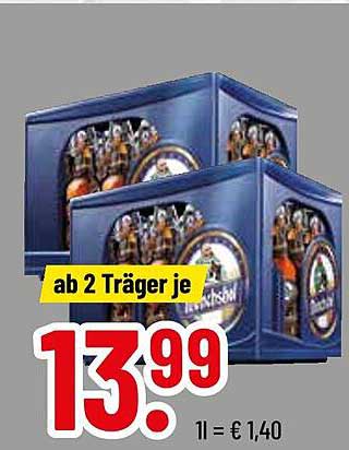 Kastenbier-Angebot zum Vorzugspreis – ideal für gesellige Abende!