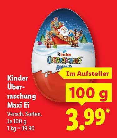 Kinder Überraschung Maxi Ei