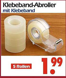 Klebeband-Abroller mit Klebeband - 5 Rollen