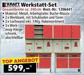 KRAFT Werkstatt-Set 240 cm