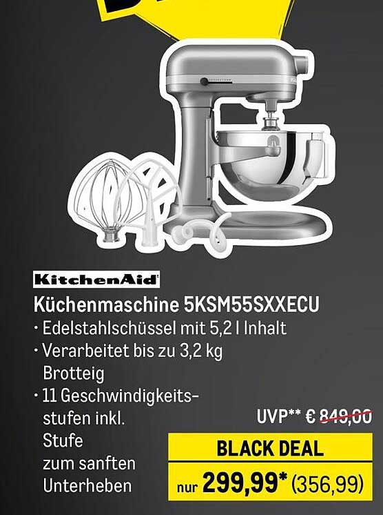 Küchenmaschine 5KSM55SXXECU von KitchenAid