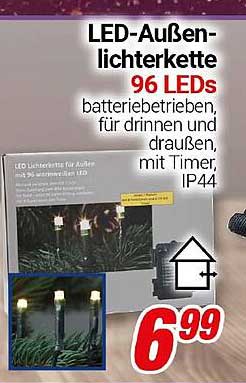 LED-Außenlichterkette 96 LEDs