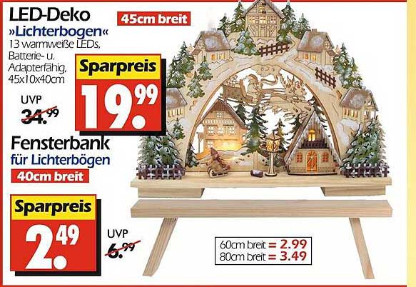 LED-Deko "Lichterbogen"