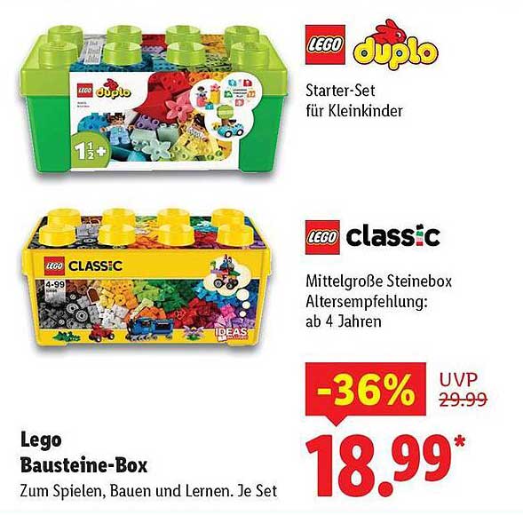 LEGO Bausteine-Box - Zum Spielen, Bauen und Lernen