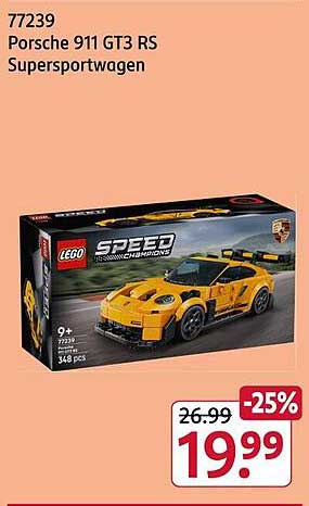 LEGO Speed Champions Porsche 911 GT3 RS Supersportwagen