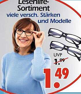 Lesenhilfe-Sortiment - viele verschieden Stärken und Modelle