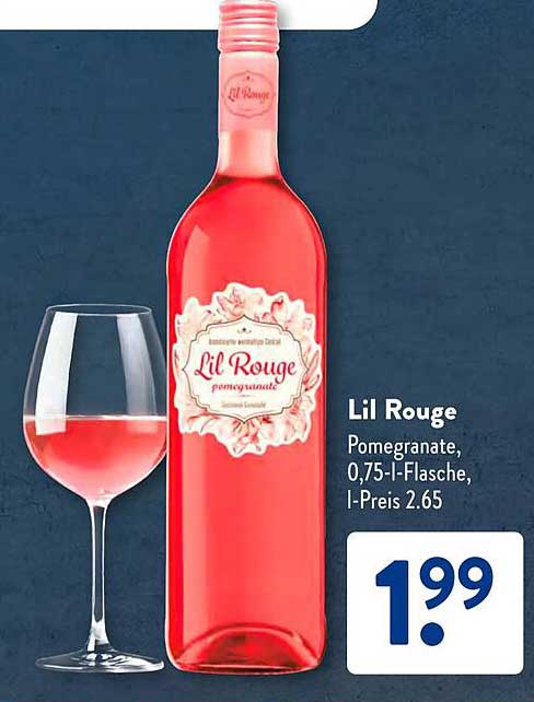 Lil Rouge - Granatapfel 0,75 l für nur 1,99 €