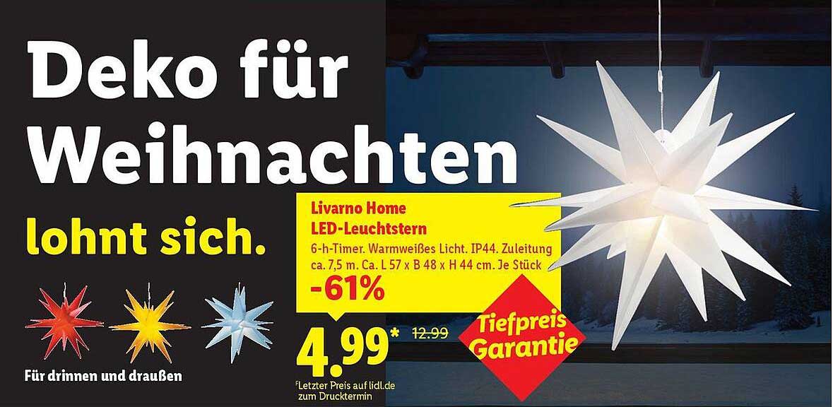 Livarno Home LED-Leuchtstern