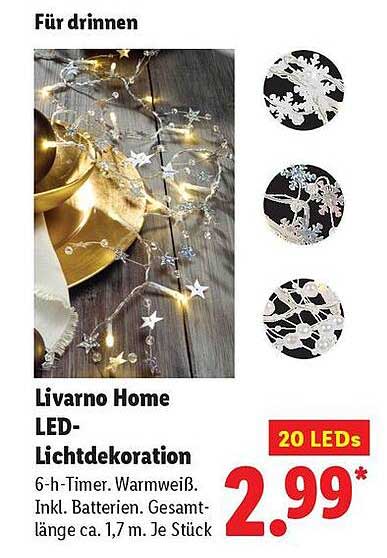 Livorno Home LED-Lichtdekoration