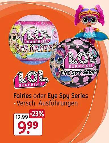 LOL Surprise! Fairies oder Eye Spy Series - Versch. Ausführungen