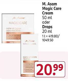 M. Asam Magic Care Cream 50 ml oder Drops 20 ml