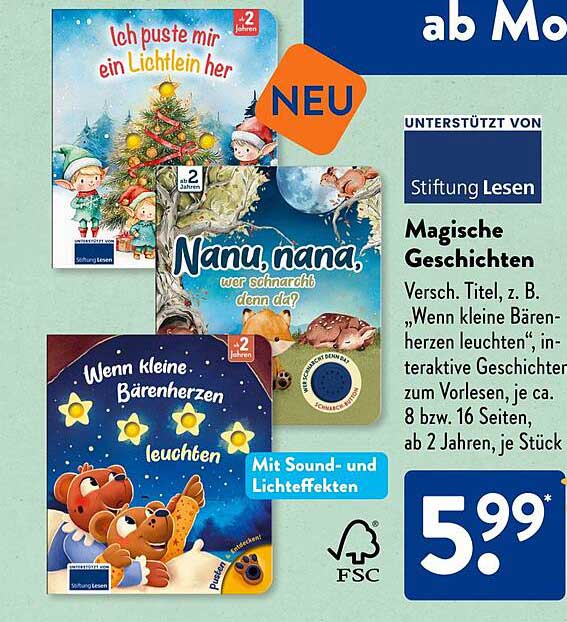 Magische Geschichten - Interaktive Vorlesebücher für die Kleinsten