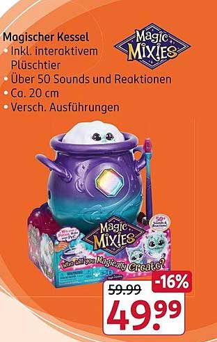 Magischer Kessel - Inkl. interaktivem Plüschtier