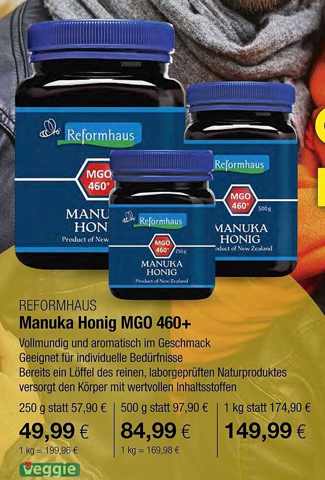 Manuka Honig MGO 460+