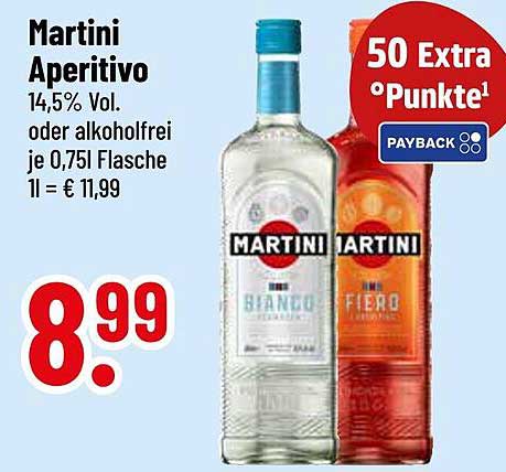 Martini Aperitivo 0,75l – Entdecken Sie den italienischen Genuss