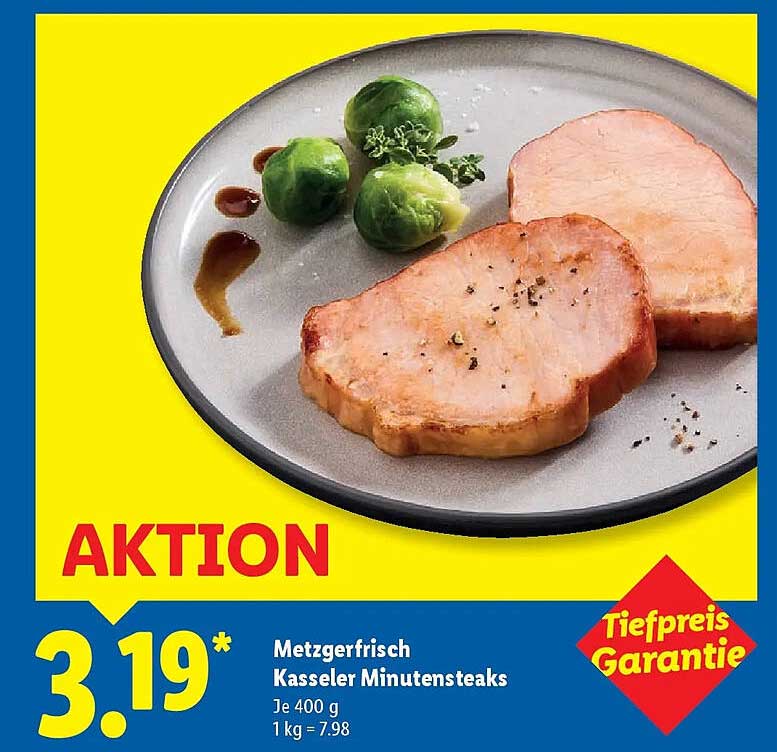 Metzgerfrisch Kasseler Minutesteaks