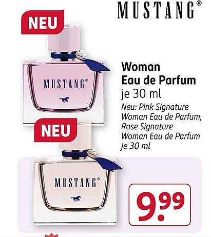 Mustang Woman Eau de Parfum je 30 ml - jetzt neu!