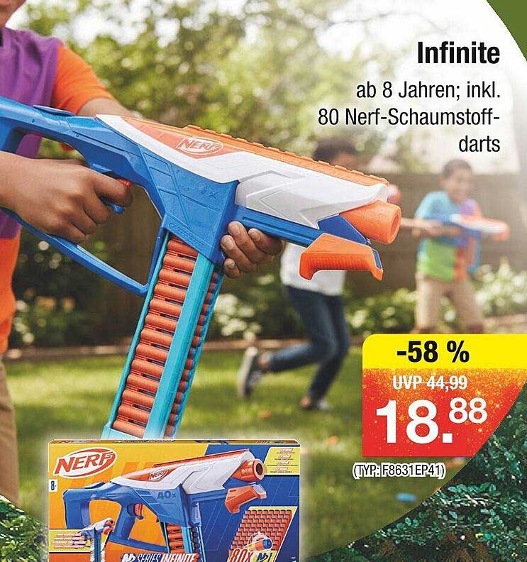 Nerf Infinite – Blaster Spaß für Jung und Alt