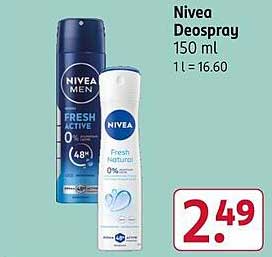 Nivea Deospray 150 ml
