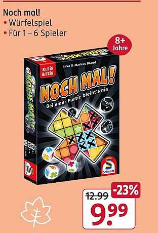 Noch mal! - Würfelspiel für 1 - 6 Spieler