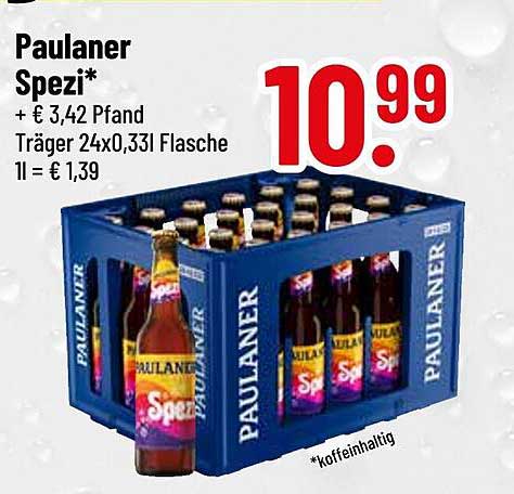 Paulaner Spezi 24er Kasten
