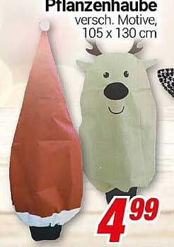 Pflanzenhaube in verschiedenen Motiven, 105 x 130 cm