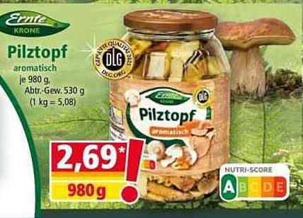 Pilztopf aromatisch von Ernte Krone
