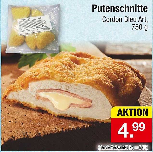 Putenschnitte Cordon Bleu Art, 750 g