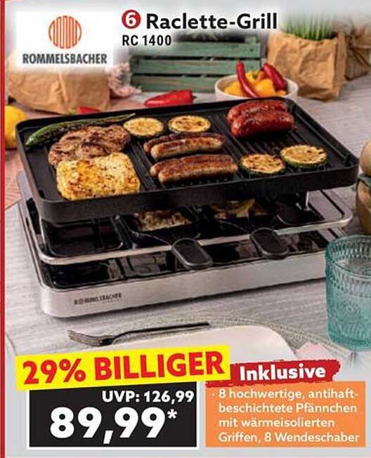 Raclette-Grill RC 1400 von Rommelsbacher