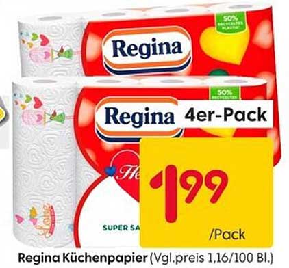 Regina Küchenpapier 4er-Pack