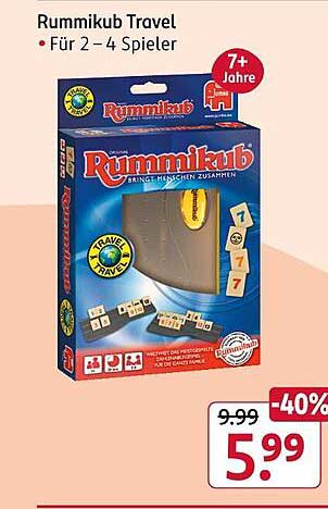 Rummikub Travel - Für 2 - 4 Spieler