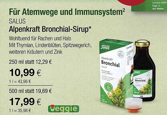 Salus Alpenkraft Bronchial-Sirup*