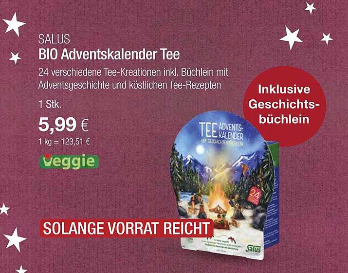 SALUS BIO Adventskalender Tee