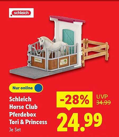 Schleich Horse Club Pferdebox Tori & Princess Je Set