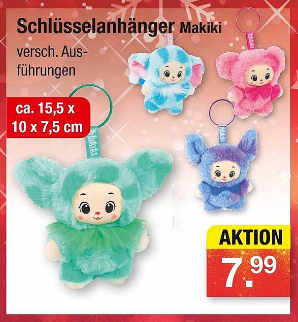 Schlüsselanhänger Makiki - verschiedene Ausführungen