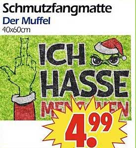 Schmutzfangmatte Der Muffel 40x60cm